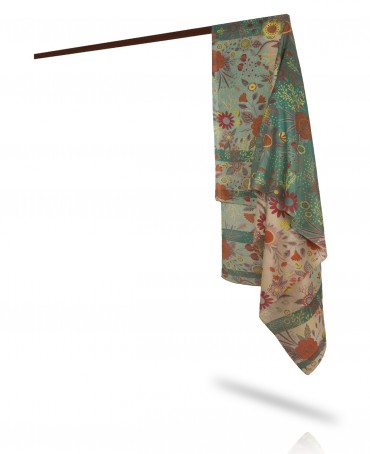 Палантин Женский SN40-FL.DE.FEE/PECHE